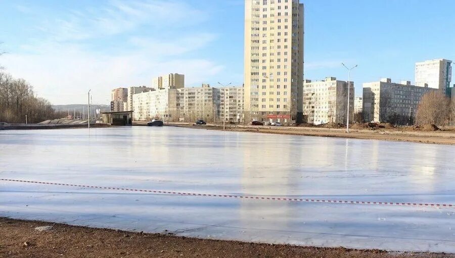 Дамба в уфе