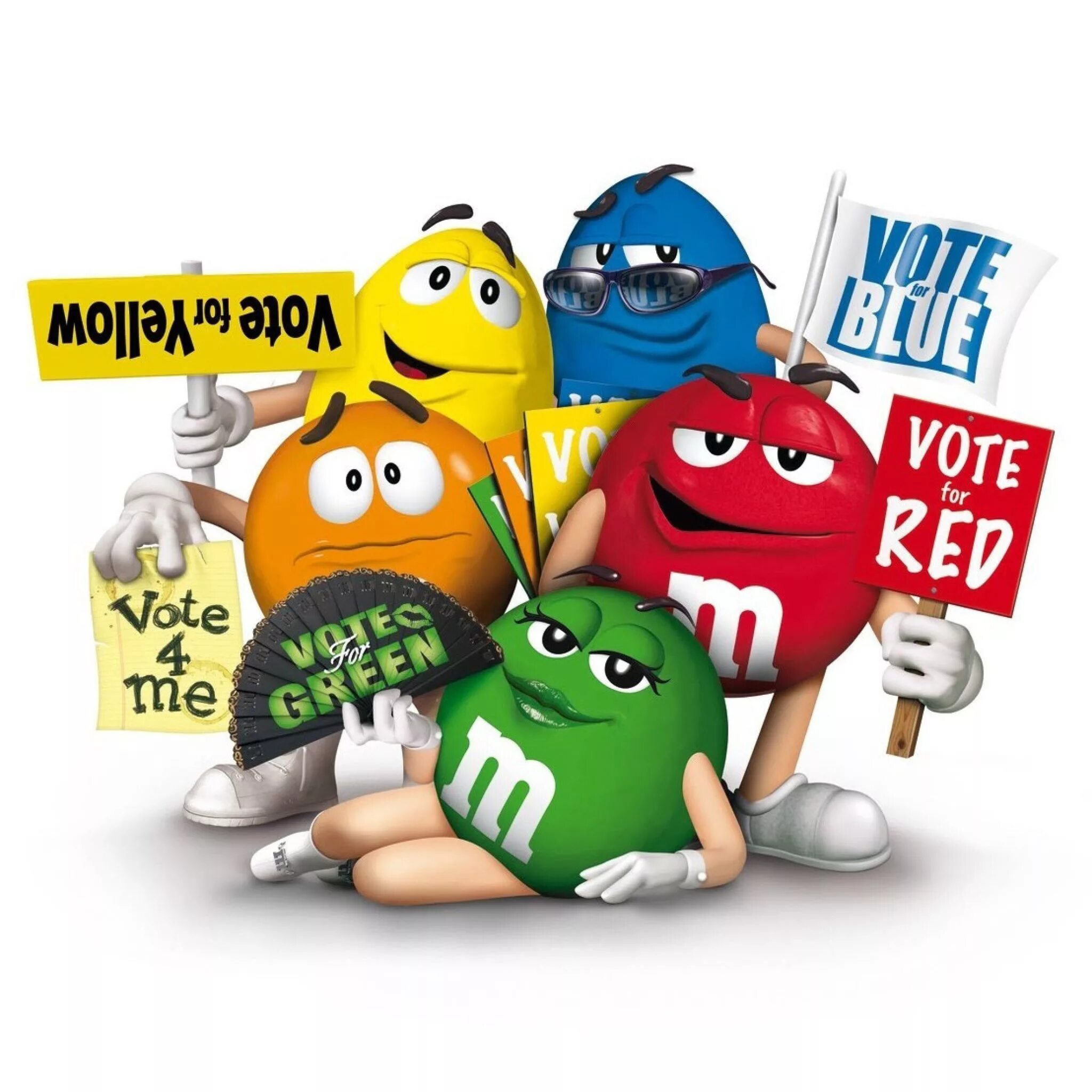 M and ms