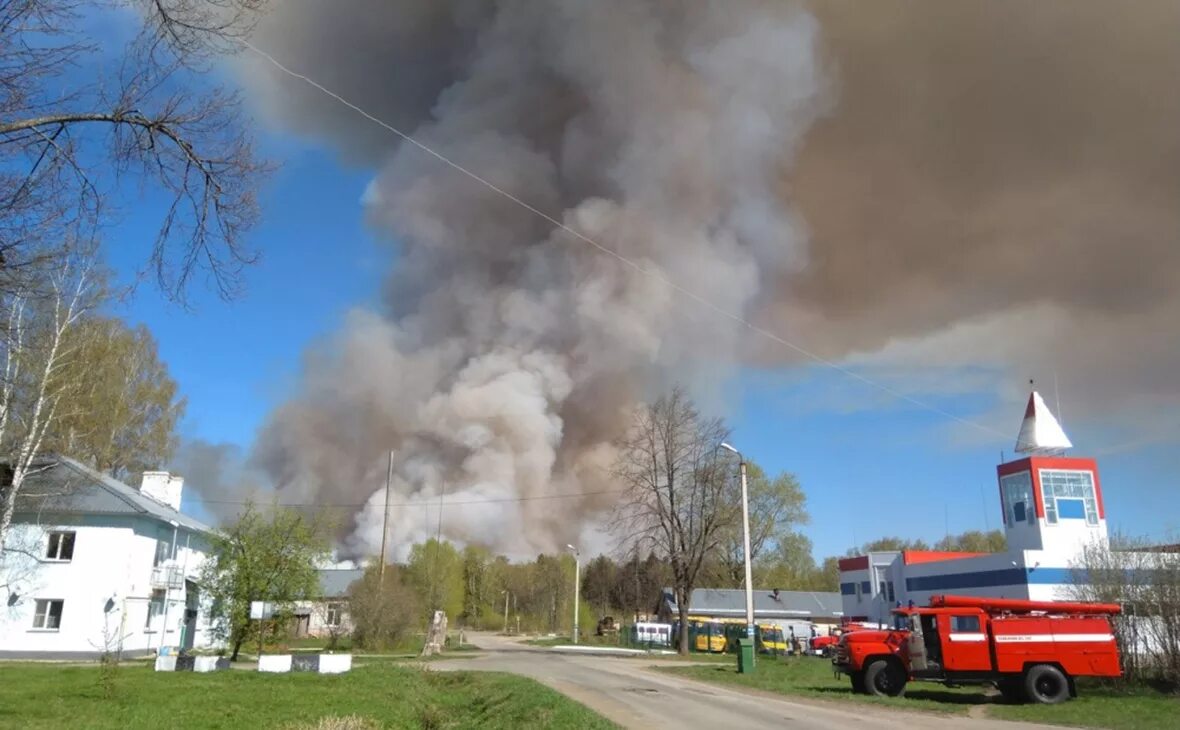 Взорвался поселок