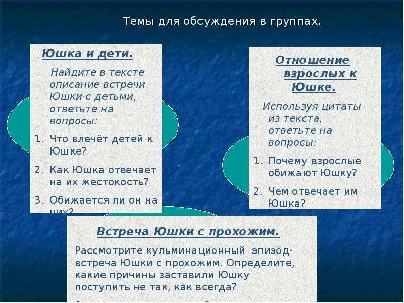 Тест по произведению юшка 7. Вопросы по рассказу юшка. Отношение детей к юшке. План юшка. Вопросы по юшка Платонов.