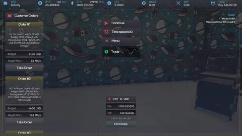 Crypto simulator
