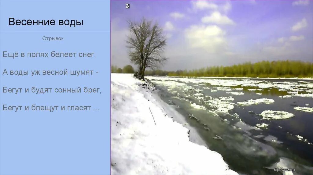 Ф и тютчев весенние воды презентация. Ф Тютчев весенние воды. Весенние воды стих. Стихотворение весенние воды. Весенние воды ещё в полях.