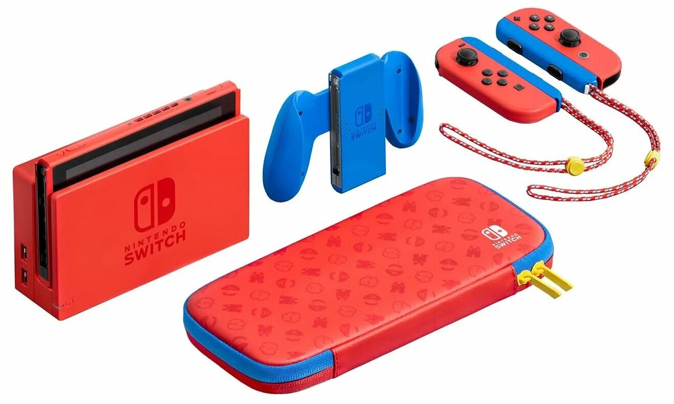 Игровая консоль Нинтендо свитч. Нинтендо свитч Марио эдишн. Nintendo Switch Mario Red Blue Edition. Nintendo Switch портативная. Nintendo switch mario купить