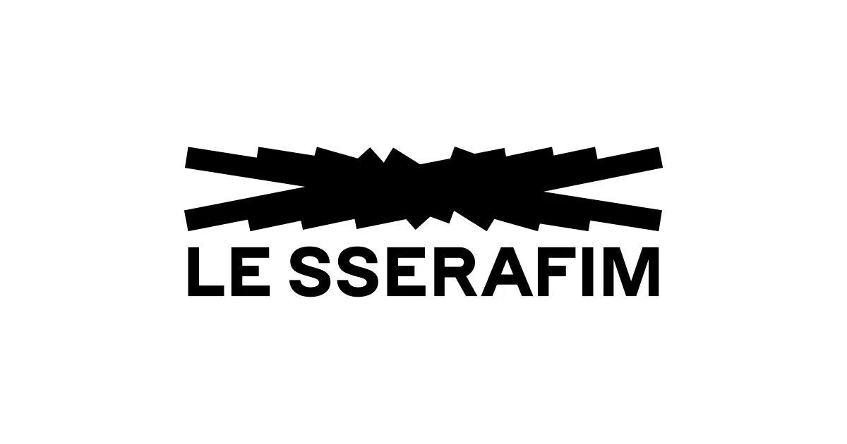 Le sserafime логотип. Le Serafim логотип группы. Включи смарт le sserafim