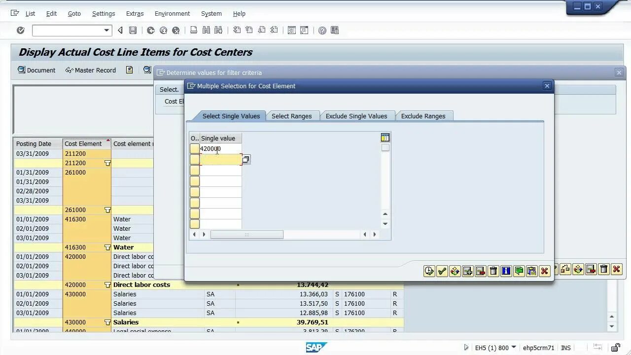 Abap grid