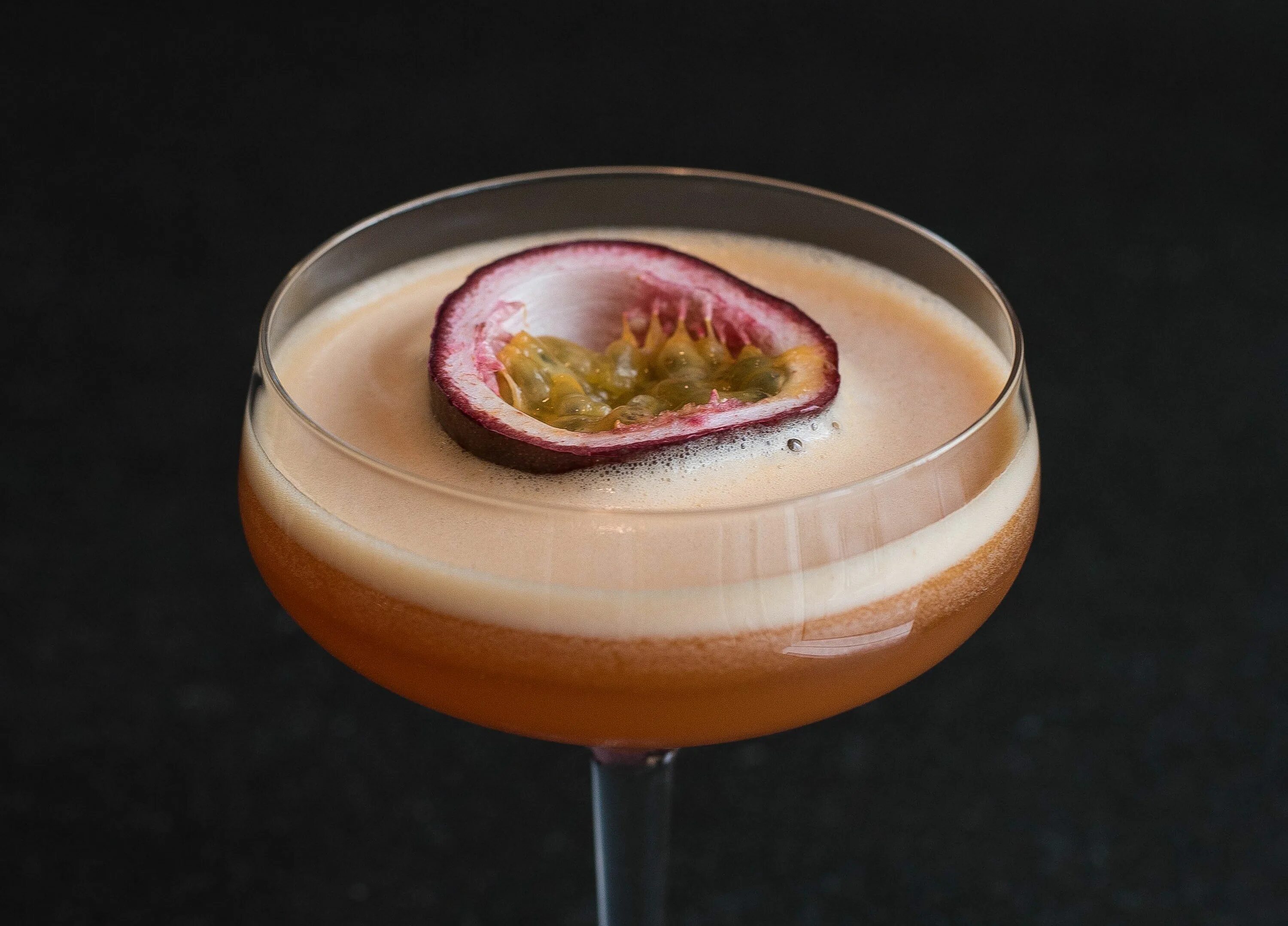 Passion fruit martini