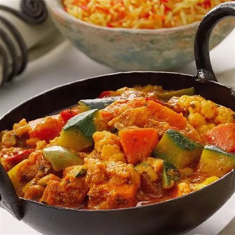 Кухня наизнанку кабачки с карри