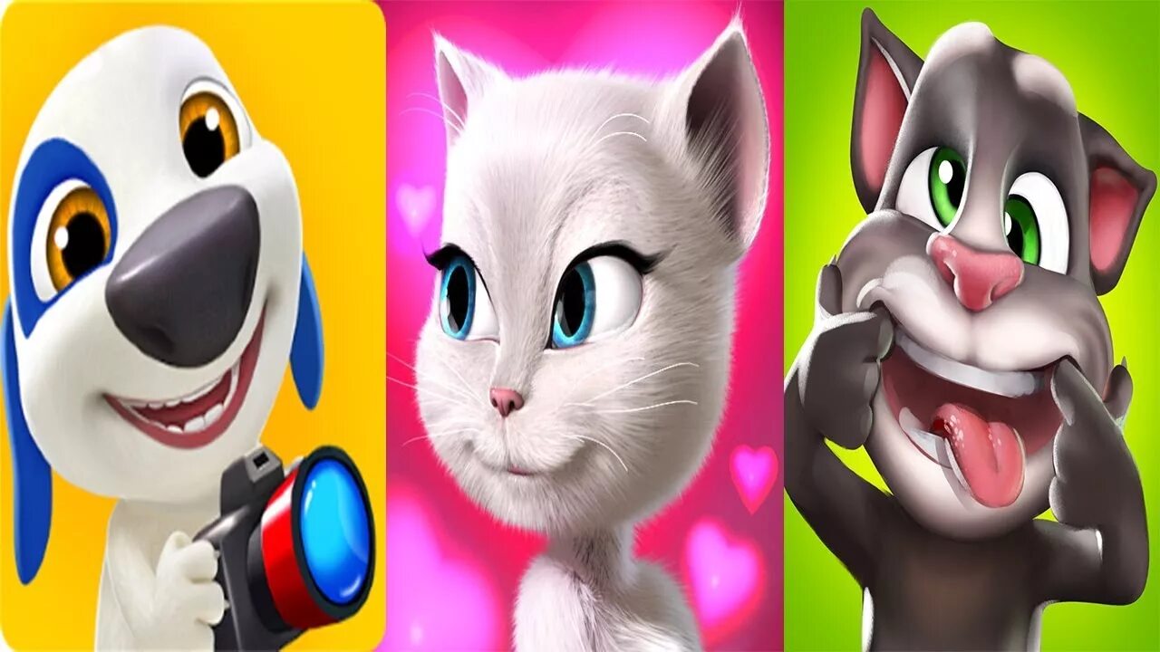 Tom talking Angela. Том Анджела Хэнк. Talking Tom Минимульты Анджела. Первая версия говорящего тома