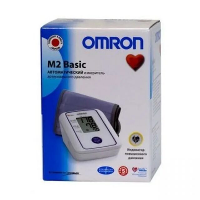 Тонометр автоматический Omron m2 Basic (память - 30 измерений, адаптер). Тонометр Omron m2 Basic hem 7116-ru. Тонометр Омрон автомат м2 Basic (000000000005716). Омрон м2 Базик без адаптера. Омрон нижний новгород купить