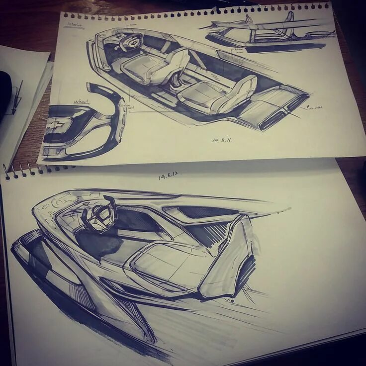 Sketch design portray