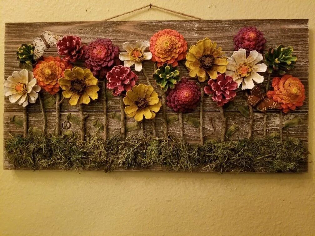 Панно: дерево из пуговиц. 10 лучших поделок, сделанных своими руками Home decor,