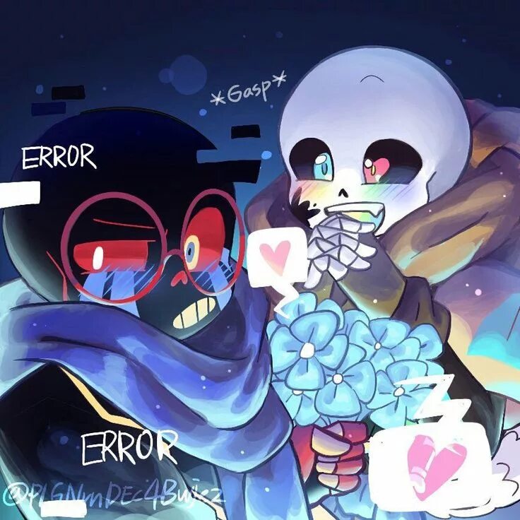 Undertale ink error. Эррор и инк. инк и эррор санс арт. undertale инк и эррор. инк санс и эррор любовь 18.