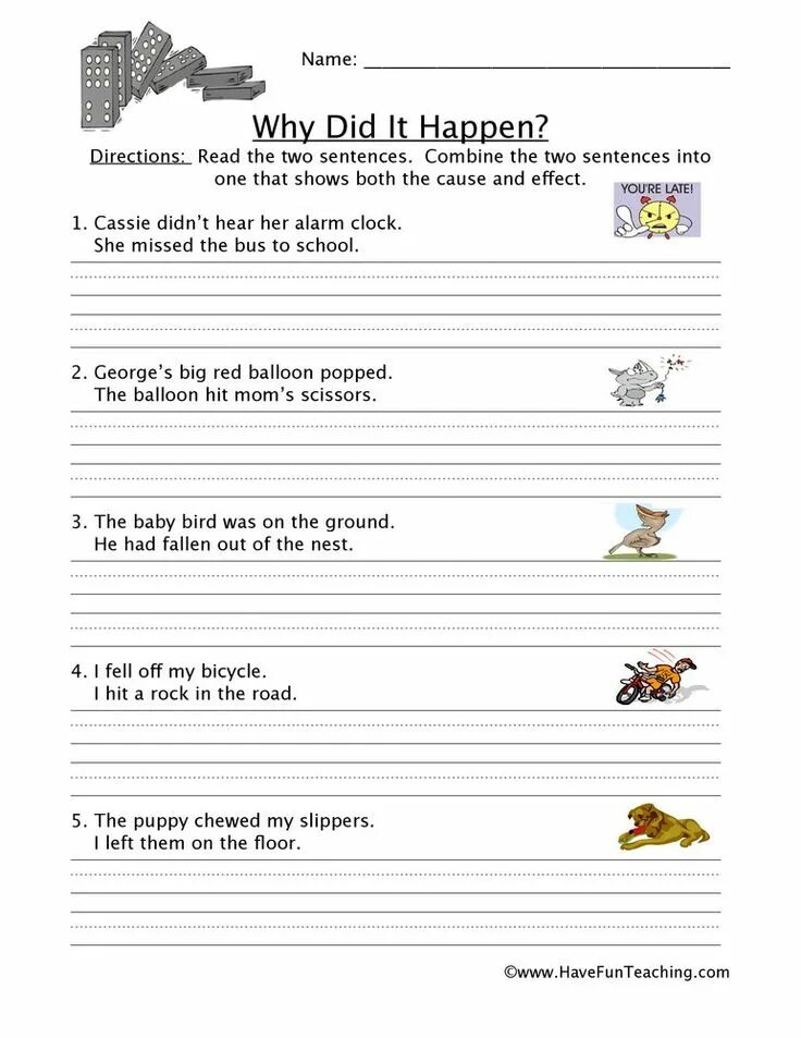 Cause to happen. Cause and Effect Worksheets. Cause and Effect Worksheets for Kids. Cause and Effect exercises. Causative Worksheets.