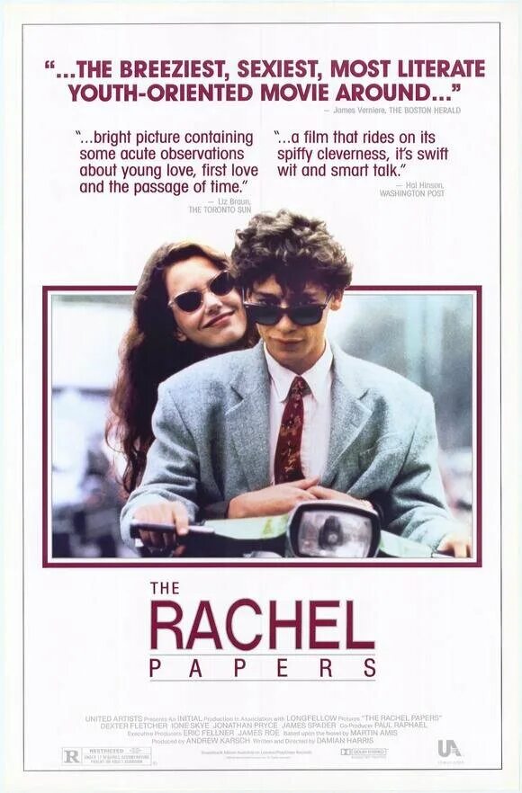 Досье на рэйчел. Досье на рэйчел. Досье рейчел 1989. The rachel papers. The rachel papers.