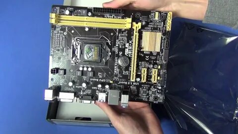 Материнская плата asus h410m k