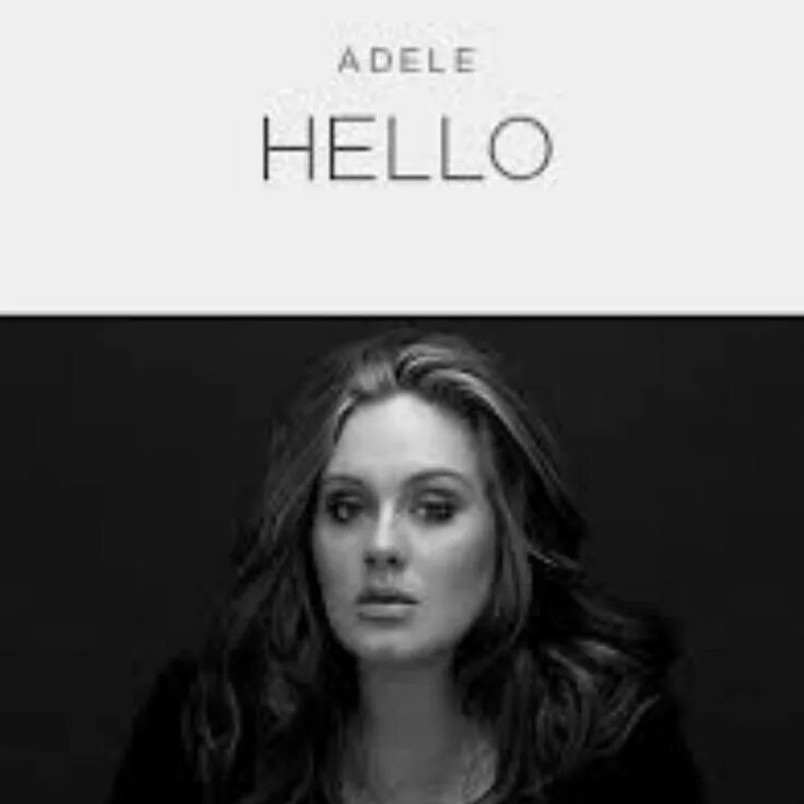 Трек хеллоу. Adele hello обложка. Adele - hello фото.
