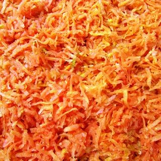 Тертая морковь