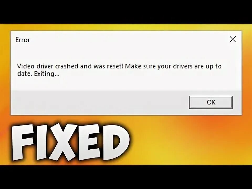 Failed to allocate video memory. Out of video memory trying to allocate a texture что делать.