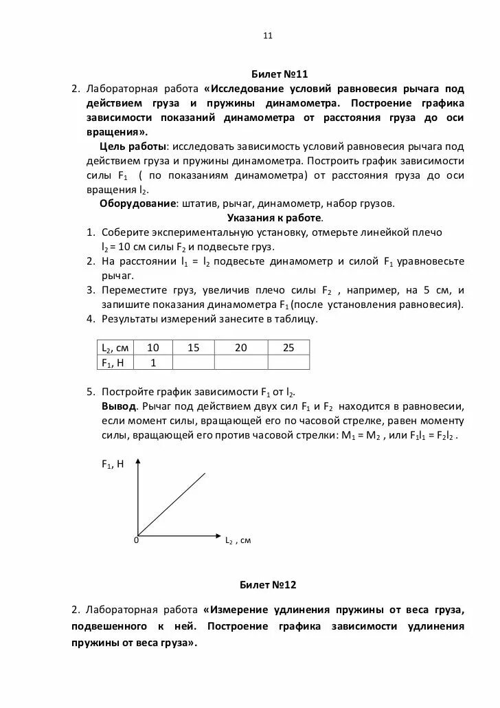 Лабораторная работа исследование условий равновесия рычага. Лабораторная работа исследование равновесия рычага.