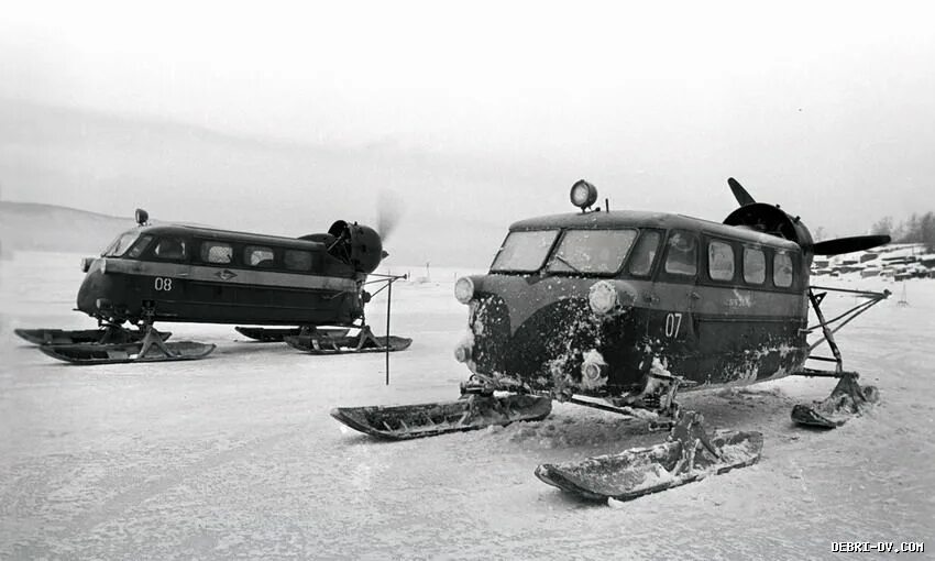 из города в зимовке выехали аэросани