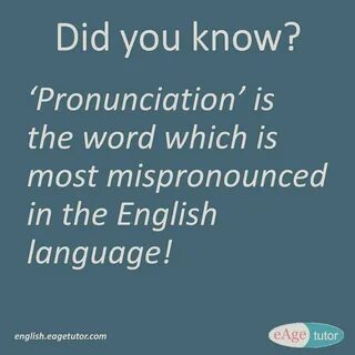 Did you know english