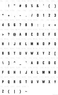 Table font