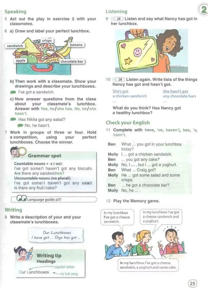 Английский язык 5 класс учебник страница 110