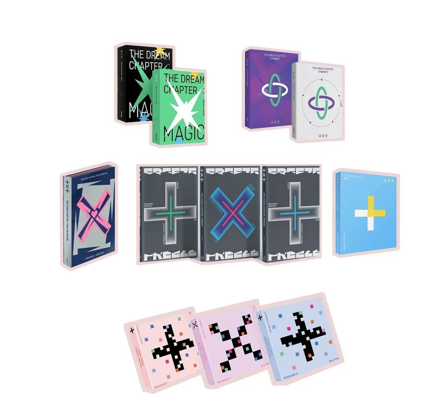 Minisode 1 blue hour альбом. Альбомы тхт. Альбом txt (tomorrow x together) - the dream chapter : star. Txt temptation альбом. Альбом тхт the chaos chapter.