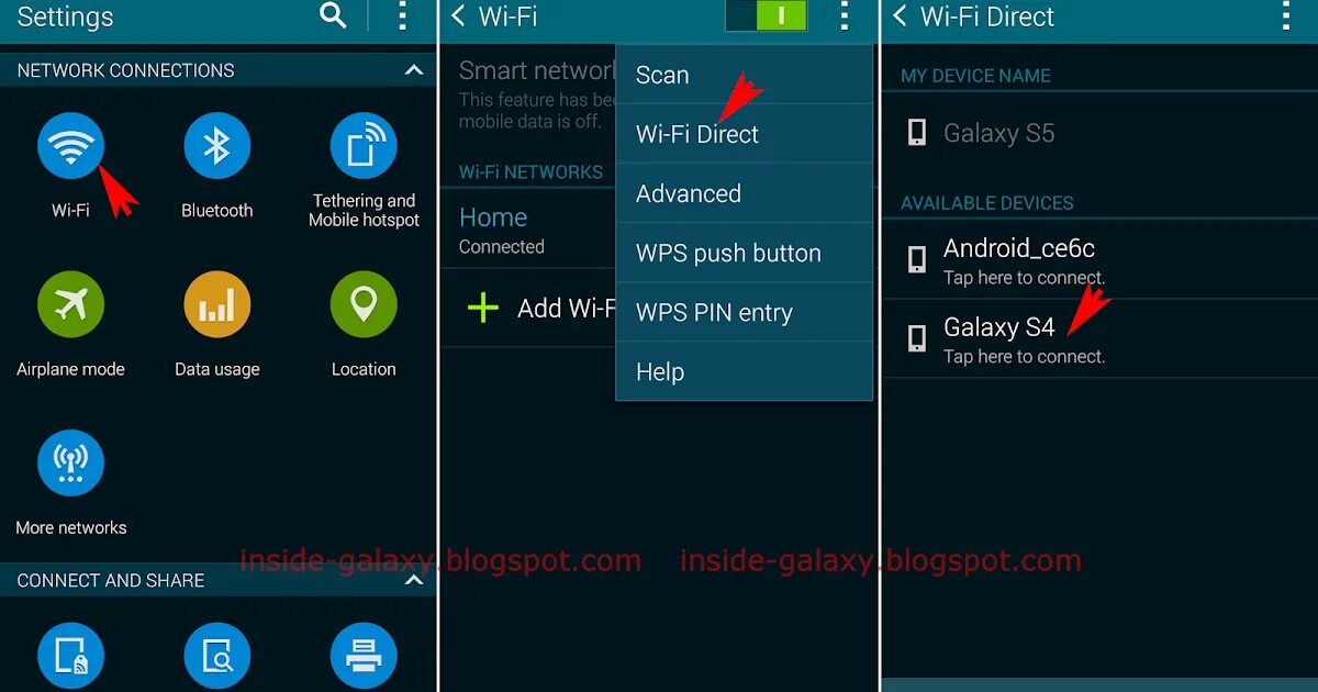 Connection features
