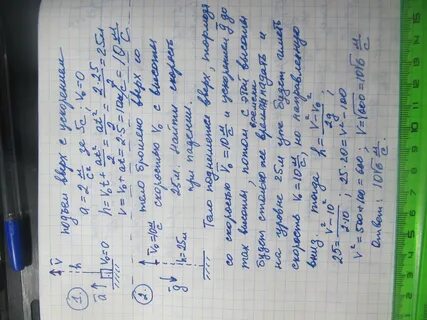 Самолет поднимается вертикально вверх