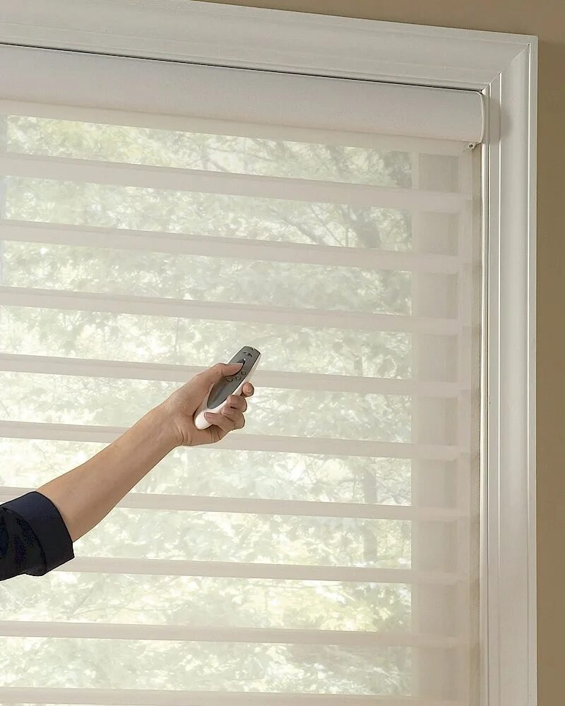 Электрокарниз для рулонной шторы. Hunter Douglas жалюзи с пультом. Электрокарнизы жалюзи coulisse. Жалюзи Somfy.