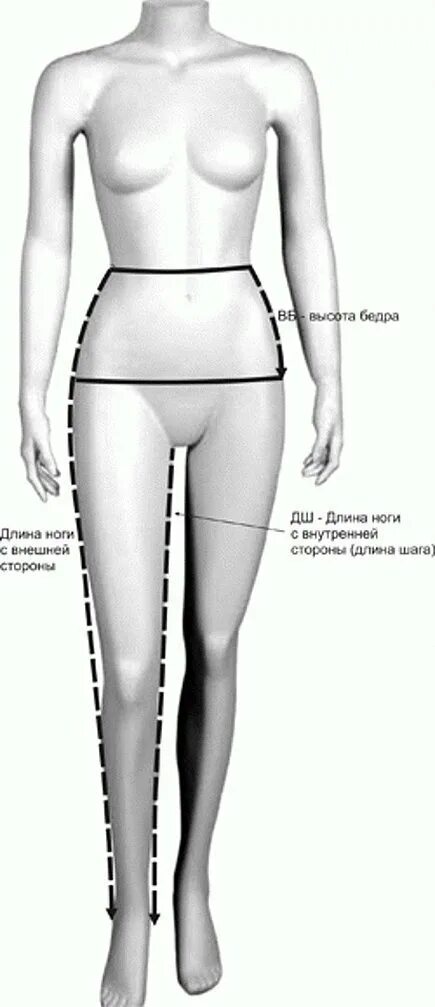 Низкое бедро