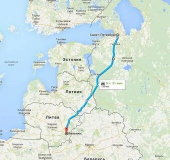 В петербург через псков