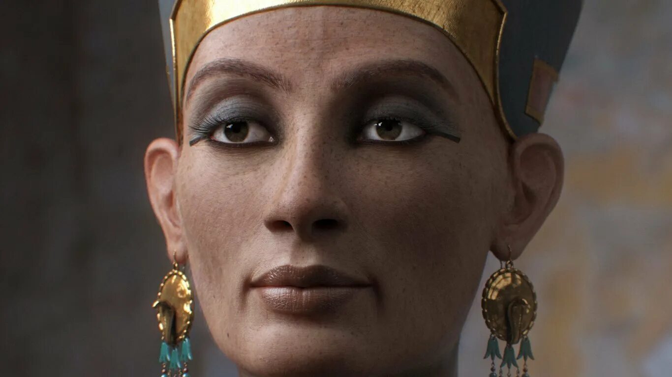 Is this the glamorous face of Queen Nefertiti? Nefertiti bust, Egyptian history,