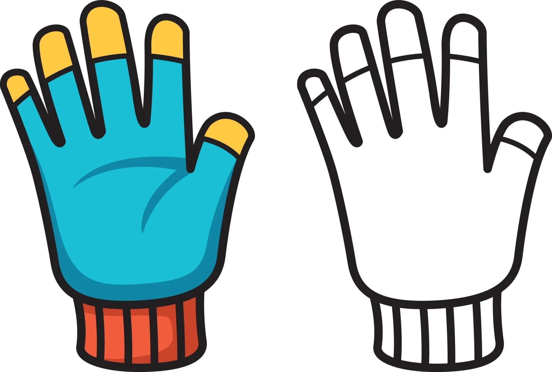 Поставь 1 перчатку. Перчатки раскраска для детей. Мультяшная перчатка. Перчатки детские раскраска для детей. Перчатки детские на прозрачном фоне.