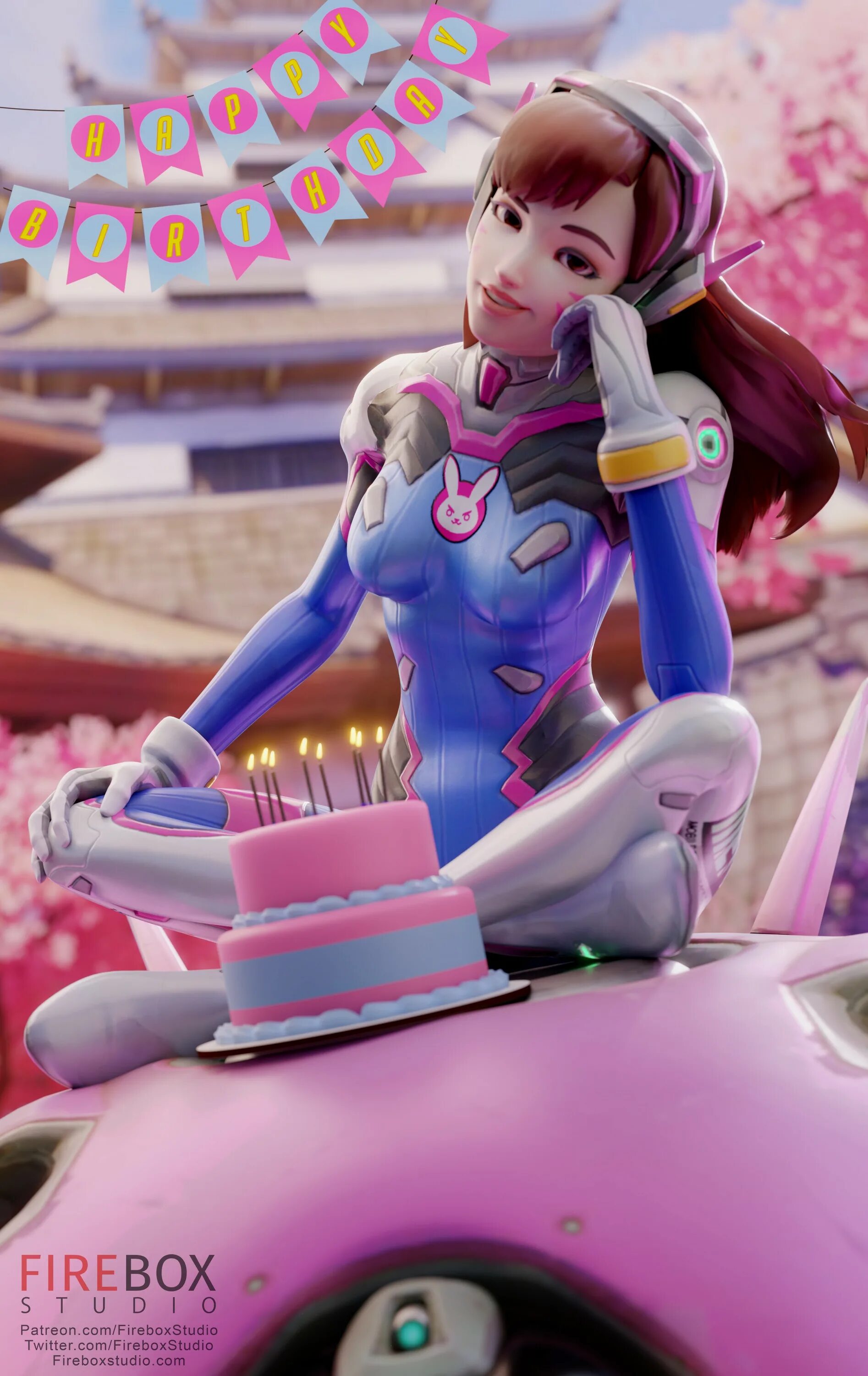 Overwatch dva 3d. Firebox studio overwatch бригитта. овервотч 3д dva. firebox studio overwatch 18 трейсер. овервотч дива 3.