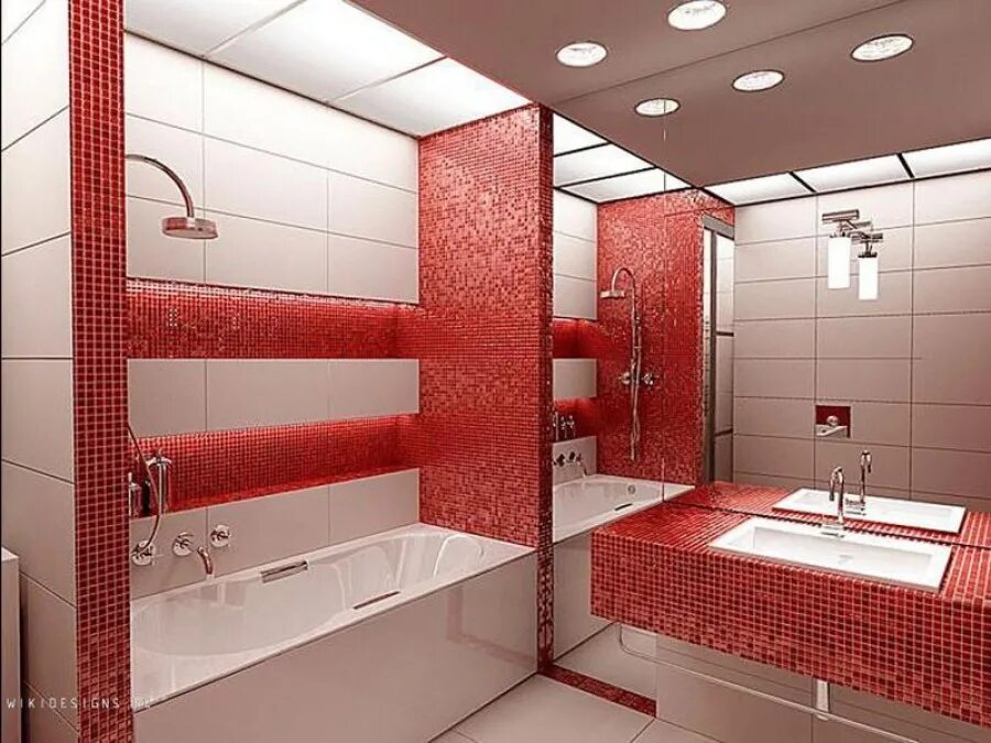 Проекты плитки ванных комнат. Интерьер ванной. Ванная в Красном цвете. Красная плитка для ванной. Ванная в красных тонах.