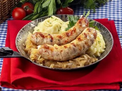Картошка капуста колбаса