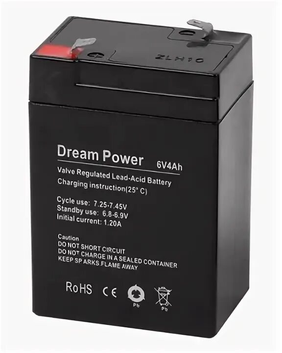 6sp753030 аккумулятор. 5ah. 5ah/20hr. эра ac3 4v 4. 5 ah.