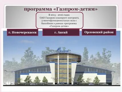 Планы газпрома
