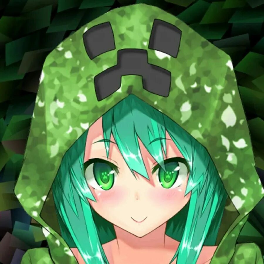 Jenny mod slime girl. Девушка КРИПЕР. Девочка КРИПЕР. КРИПЕР няшка. Майнкрафт аниме.