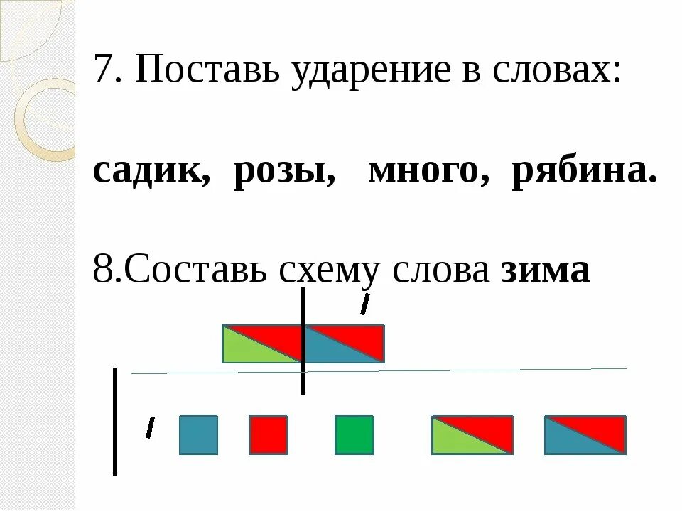 Схема слов ученик учитель. Как составить схему слова в 1 классе. Схема слова 1 класс. Составление звуковых схем. Слова для составления звуковых схем.