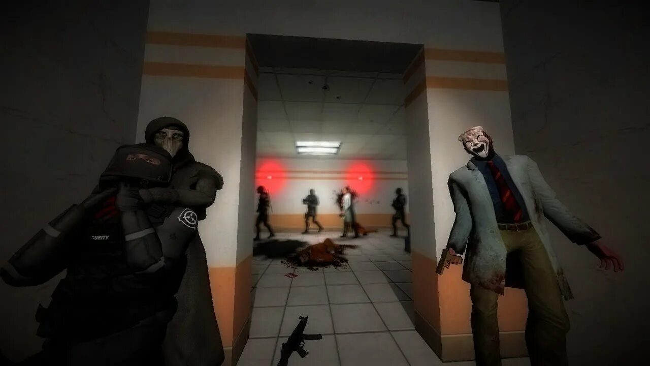 Моды на гаррис мод scp
