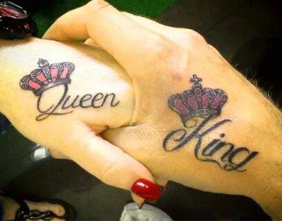 King and queen tattoo ideas