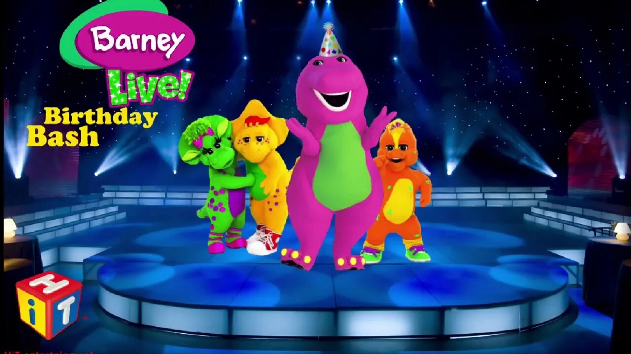 Yin birthday bash. Барни гоп. barney and the friends scary. barney and the friends is scary. birthday bash line.