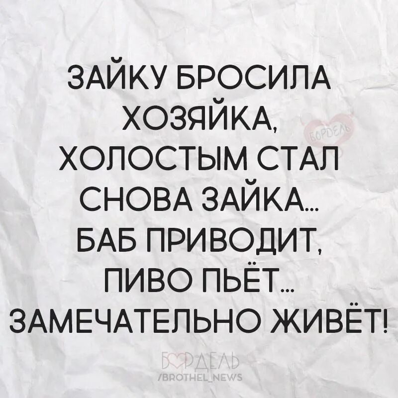 Зайку бросила хозяйка прикол. Зайку бросила хозяйка холостым остался Зайка. Зайку бросила хозяйка холостым стал снова. Зайку бросила хозяйка холостым остался Зайка баб приводит пиво пьет. Я стану хозяйкой этой жизни 144