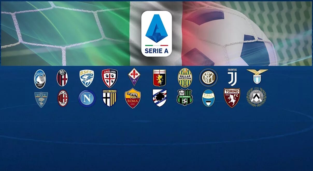 Серияа. Итальянская лига по футболу. Итальянские футбольные клубы.
