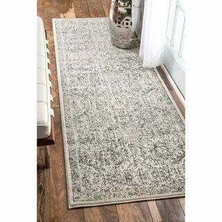 Ковровая дорожка серый