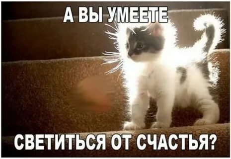 Светится от счастья