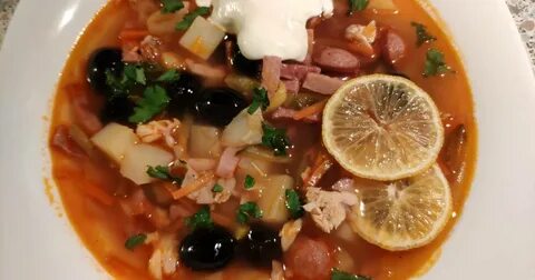 Солянка с картошкой простой рецепт